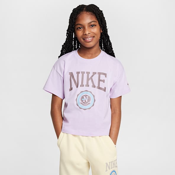 NIKE 売れ筋商品|||ナイキ Tシャツ トップス レディース Tops Purple NIKE公式】 レディース パープル トップス & Tシャツ【ナイキ